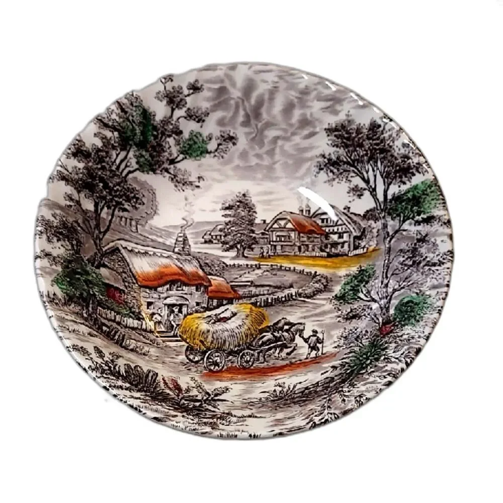 Yorkshire Ironstone Serving Bowl Round 9 Inches VINTAGE